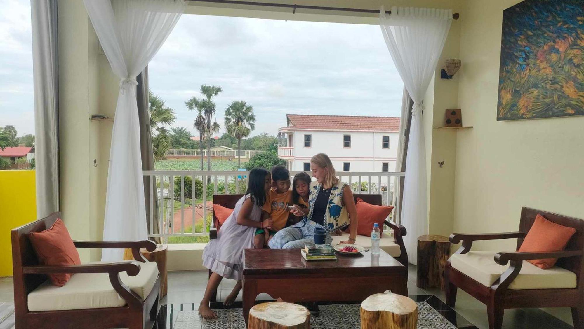Homestay Yellow Natural House Sziemreap Kültér fotó